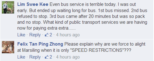 bus service 3 july