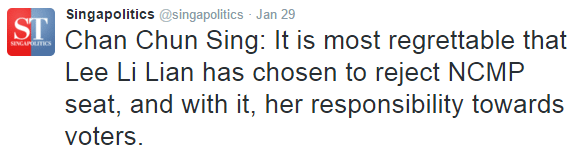 Chan Chun Sing - The Gift that keeps on giving