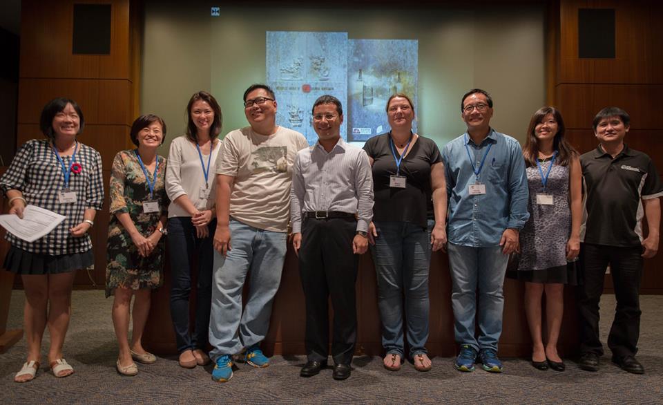 Minister of State, Desmond Lee along with the team behind the book
