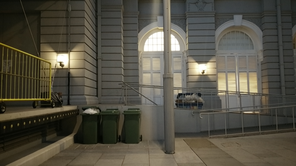 bins at VCH