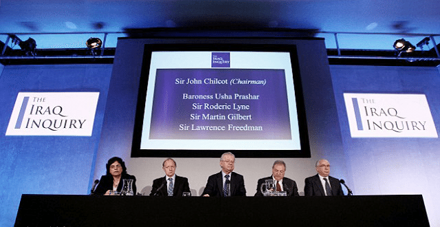 Photo from Iraq Inquiry's official website