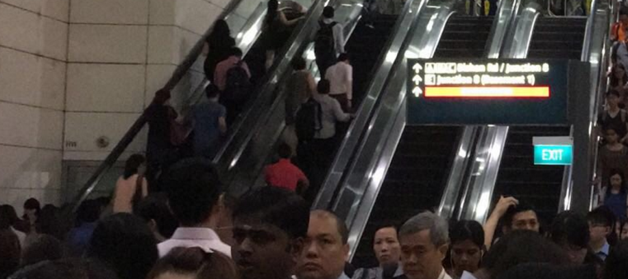 Circle Line jam on 2 September.