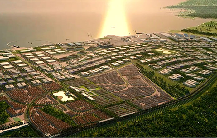 Kendal Industrial Park in Kendal, Central Java, about 25 km from Semarang City / photo: en.manufakturindo.com