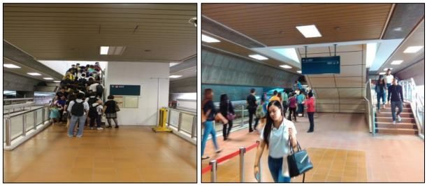 Before: Mezzanine Level. After: Mezzanine Level.