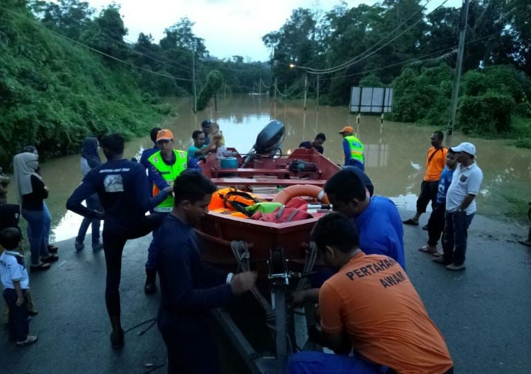 Kg Sepial, Kuala Tembeling (Source : NADMA Malaysia).