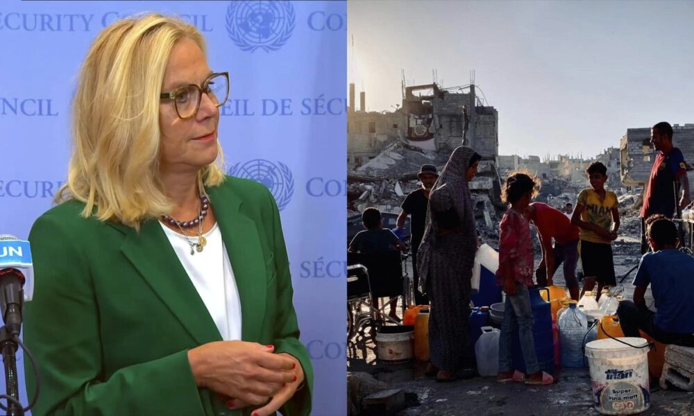 UN Senior Humanitarian Coordinator for Gaza describes the Strip as 'hell on earth'