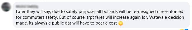 bollard comment 