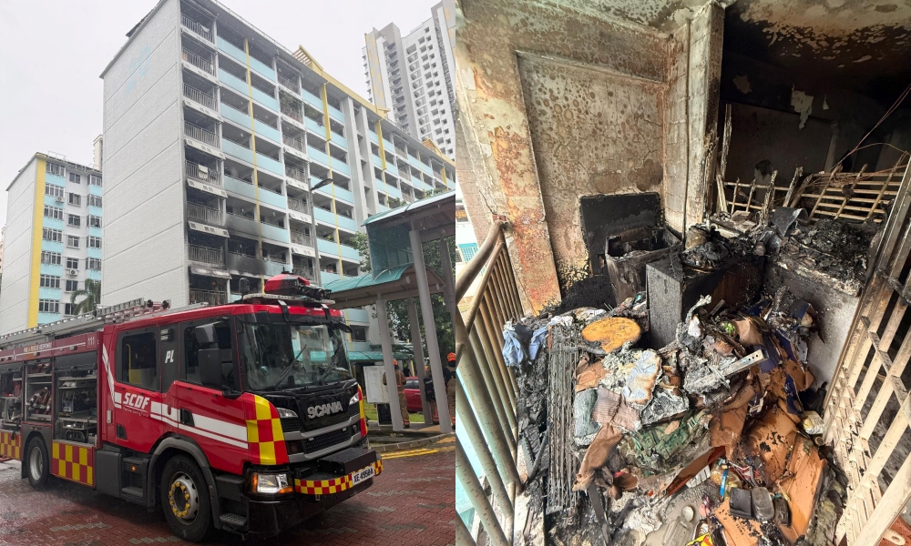 51-year-old man arrested after Whampoa Heights fire hospitalises five, 40 residents evacuated