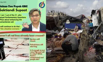 mp saktiandi supaat on gaza issue