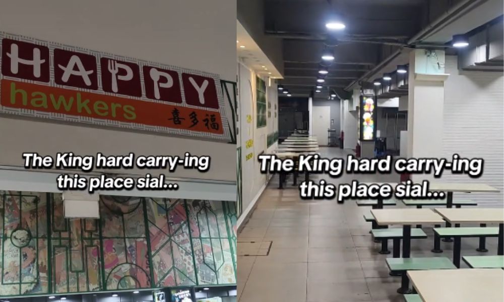TikTok video shows nearly empty Bukit Merah ‘Happy Hawker’ coffeeshop