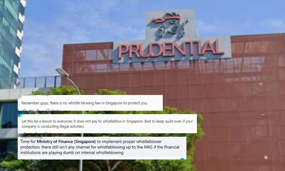 Netizens raise concerns over whistleblower protection after court dismisses suit by ex-Prudential leader