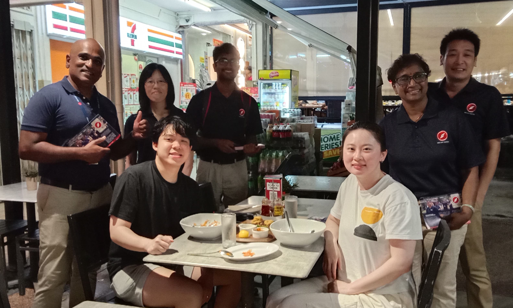 Red Dot United outreach on 29 March 2025