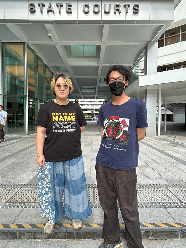 Shirts that were allegedly disallowed by security