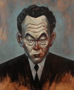 Prime Minister oil painting from The Art of Charlie Chan Hock Chye.